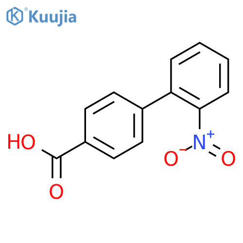 2'-Nitro-4-Biphenylcarboxylic Acid structure