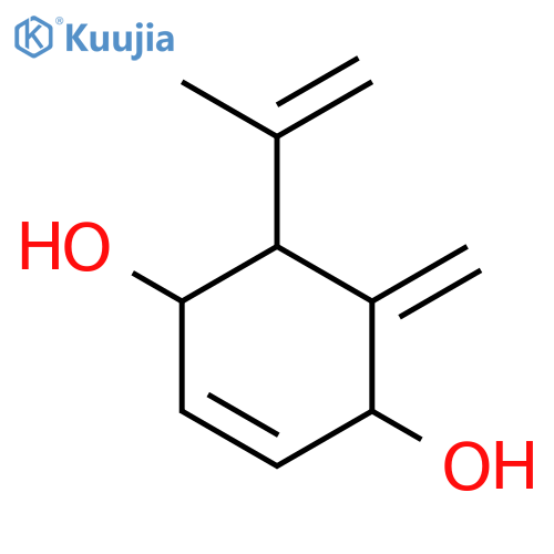 2-Cyclohexene-1,4-diol,5-methylene-6-(1-methylethenyl)- (9CI) structure