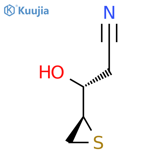 erythro-Pentononitrile,2,4,5-trideoxy-4,5-epithio- (9CI) structure