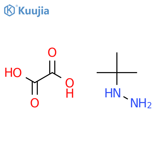 Tert-butylhydrazine;oxalic Acid structure