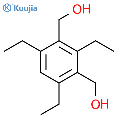 (2,4,6-Triethyl-1,3-phenylene)dimethanol structure