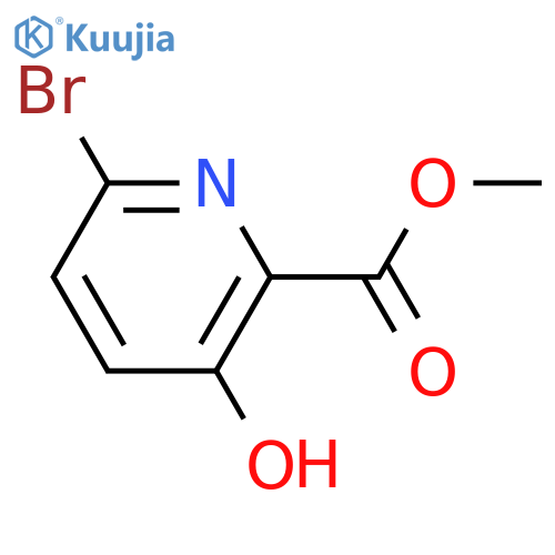 methyl 6-bromo-3-hydroxypyridine-2-carboxylate structure