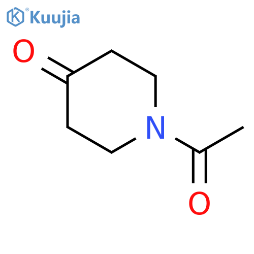 1-acetylpiperidin-4-one structure