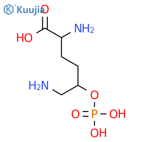 L-Lysine,5-(phosphonooxy)- structure