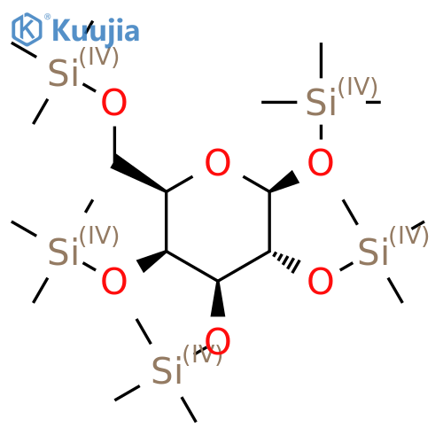 beta-Galactose, TMS structure