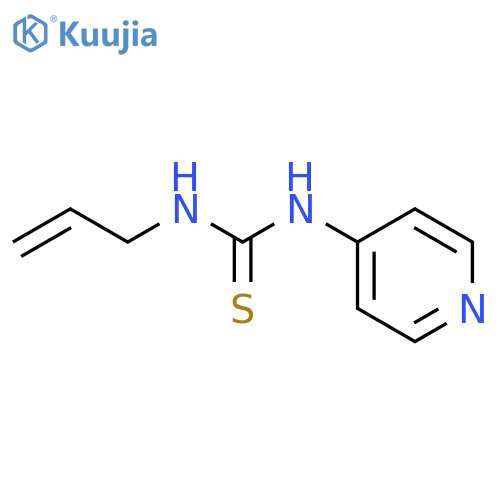 1-allyl-3-(pyridin-4-yl)thiourea structure