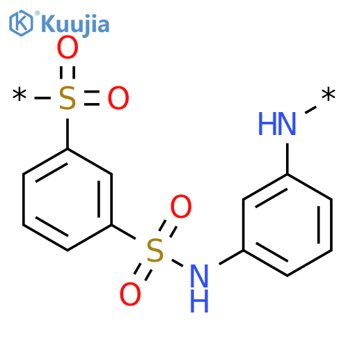 Poly(sulfonyl-1,3-phenylenesulfonylimino-1,3-phenyleneimino) structure