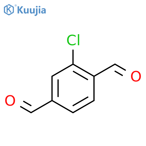 Terephthalaldehyde, Chloro- structure