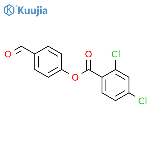 4-Formylphenyl 2,4-dichlorobenzoate structure