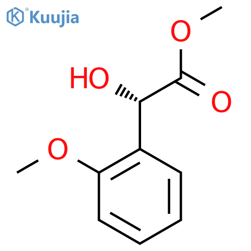 methyl (2S)-2-hydroxy-2-(2-methoxyphenyl)acetate structure