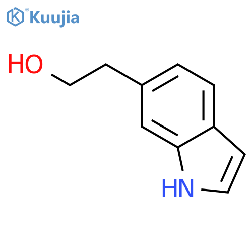 2-(1H-indol-6-yl)ethan-1-ol structure