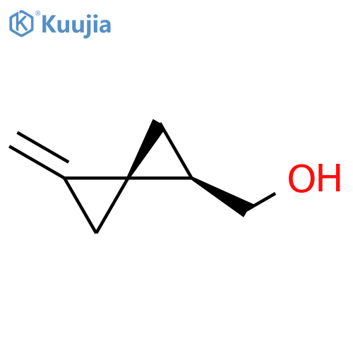 Spiro[2.2]pentanemethanol, 4-methylene-, (1R,3S)-rel- structure