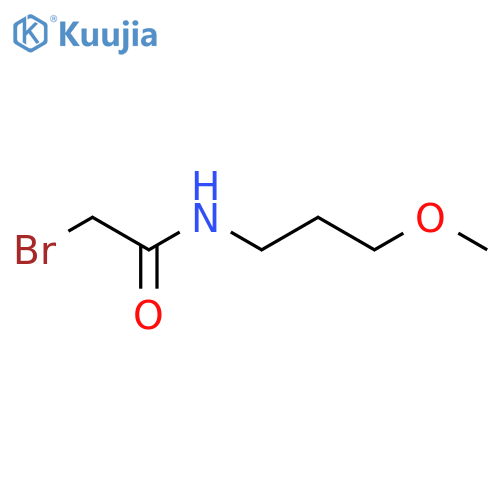 2-Bromo-N-(3-methoxypropyl)acetamide structure