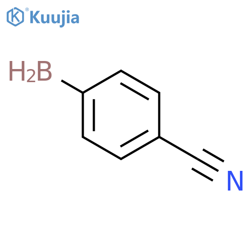 Benzonitrile, 4-boryl- structure