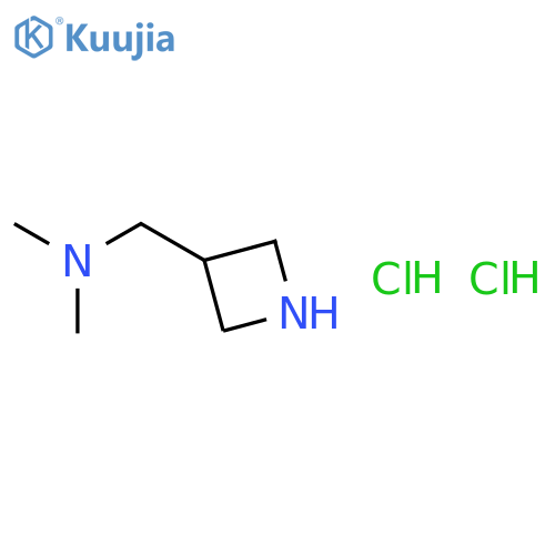 (azetidin-3-ylmethyl)dimethylamine dihydrochloride structure