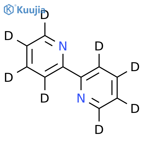 2,2'-Bipyridyl-d8 structure