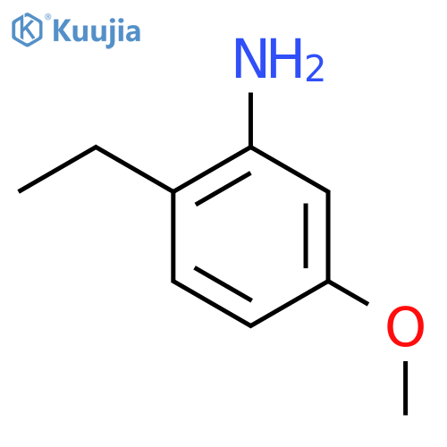 2-ethyl-5-methoxyaniline structure