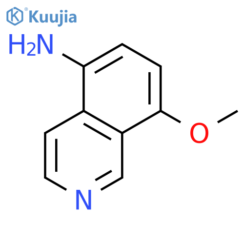 8-methoxyisoquinolin-5-amine structure