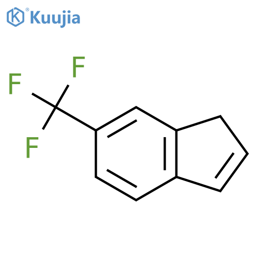 6-(trifluoromethyl)-1H-indene structure
