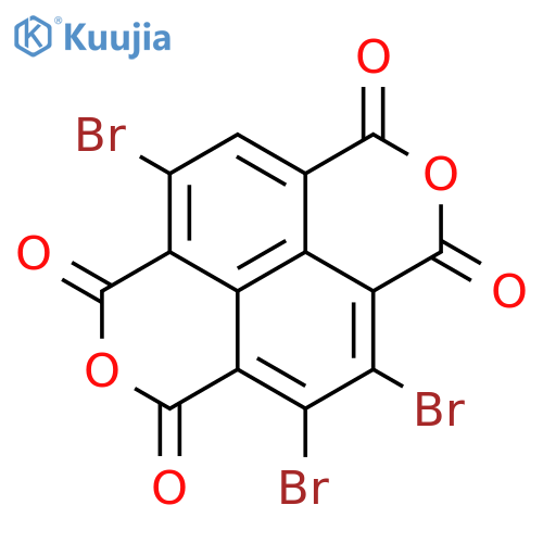 [2]Benzopyrano[6,5,4-def][2]benzopyran-1,3,6,8-tetrone, 4,5,9-tribromo- (9CI) structure