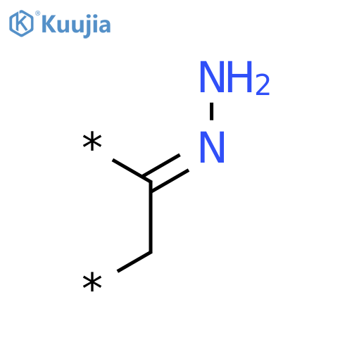 Poly(hydrazono-1,2-ethanediyl) structure