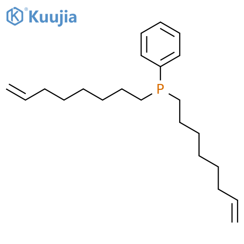 Phosphine, di-7-octenylphenyl- structure