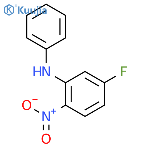 5-Fluoro-2-nitro-N-phenylaniline structure