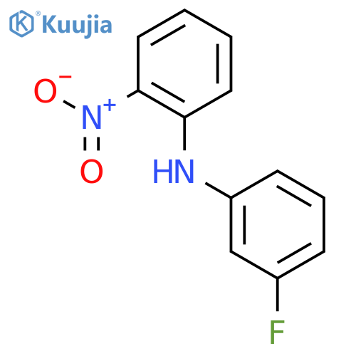 Benzenamine,N-(3-fluorophenyl)-2-nitro- structure