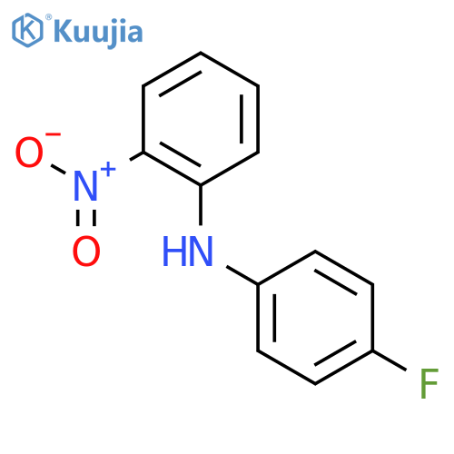 N-(4-Fluorophenyl)-2-nitroaniline structure