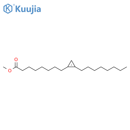 Methyl 8-(2-octylcycloprop-1-en-1-yl)octanoate structure