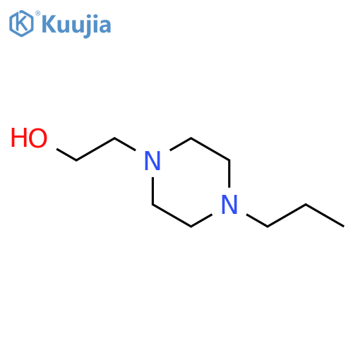 2-(4-Propylpiperazin-1-yl)ethanol structure