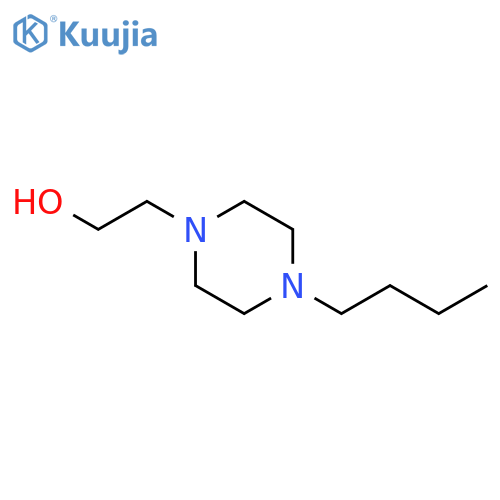 1-Piperazineethanol, 4-butyl- structure