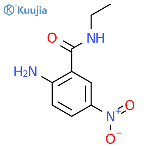 2-amino-N-ethyl-5-nitrobenzamide structure