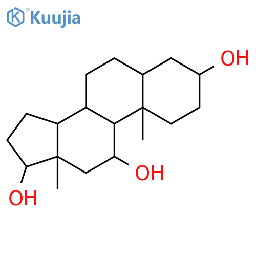 Androstane-3,11,17-triol,(3a,5b,11a,17b)- (9CI) structure