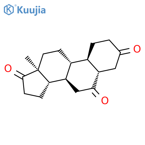 Estrane-3,6,17-trione, (5a)- structure