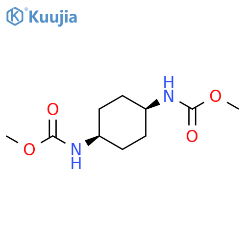 1,4-Cyclohexanedicarbamic acid, dimethyl ester, cis- (8CI) structure