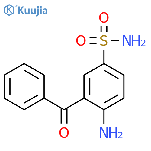 Benzenesulfonamide,4-amino-3-benzoyl- structure
