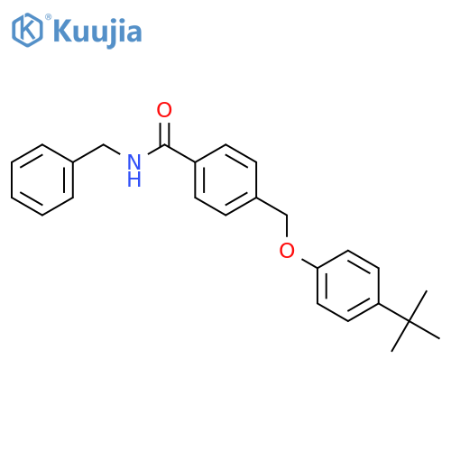 N-Benzyl-4-(4-tert-butyl-phenoxymethyl)-benzamide structure