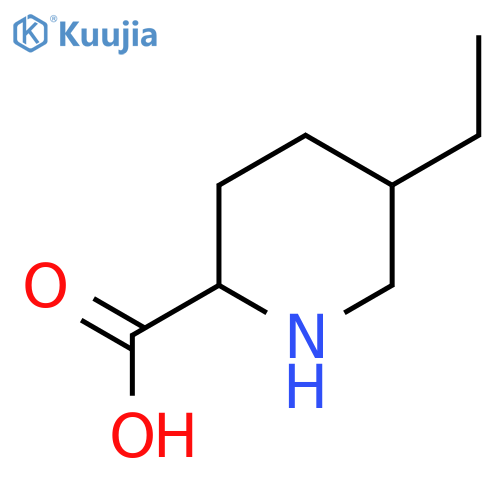 2-Piperidinecarboxylicacid, 5-ethyl-, (2S,5R)- structure