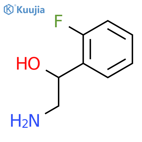 2-Amino-1-(2-fluorophenyl)ethanol structure