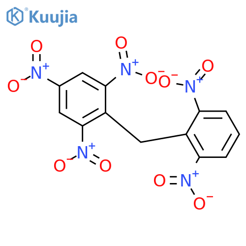 Benzene, 2-[(2,6-dinitrophenyl)methyl]-1,3,5-trinitro- structure