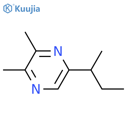 5-(sec-Butyl)-2,3-dimethylpyrazine structure