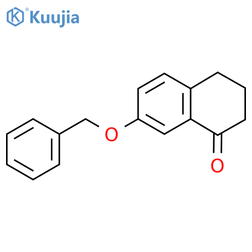 7-(Benzyloxy)-3,4-dihydronaphthalen-1(2H)-one structure