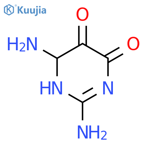 4,5-Pyrimidinedione,2,6-diamino-3,6-dihydro- structure