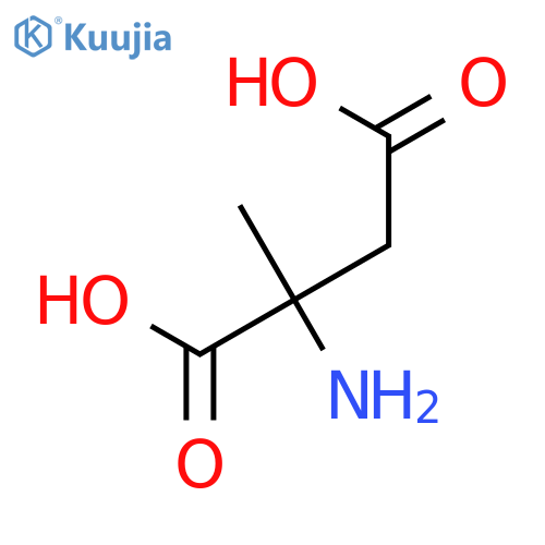 (S)-2-Amino-2-methylsuccinic Acid structure