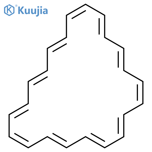 1,3,5,7,9,11,13,15,17,19,21-Cyclodocosaundecaene structure