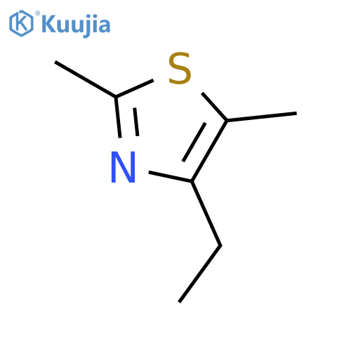 Thiazole,4-ethyl-2,5-dimethyl- structure
