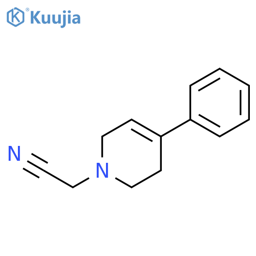 1(2H)-Pyridineacetonitrile, 3,6-dihydro-4-phenyl- structure