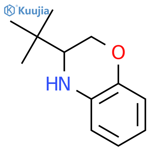 3-(tert-Butyl)-3,4-dihydro-2H-1,4-benzoxazine structure