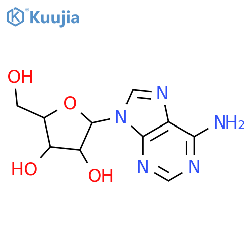 9H-Purin-6-amine, 9-a-D-arabinofuranosyl- structure